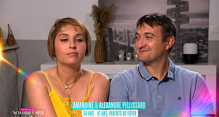 Famille XXL : Amandine Pellissard craque sur TF1 « Je vais te mettre un ...