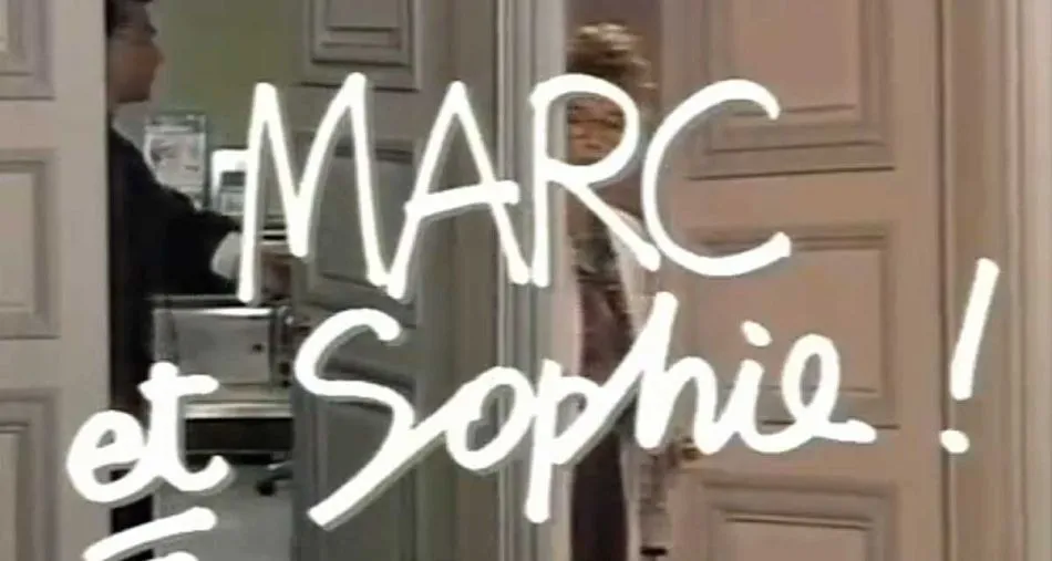 Le logo du générique de Marc et Sophie en 1987 sur TF1