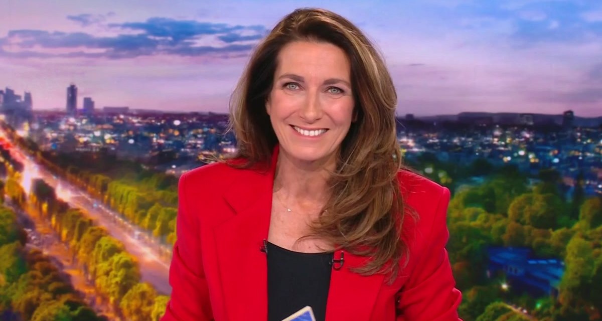 Le départ d’Anne-Claire Coudray, son message d’au revoir sur TF1