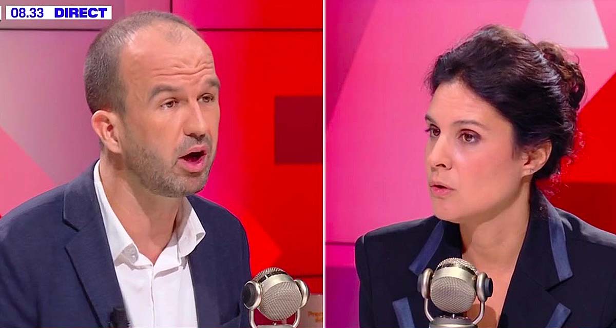 Manuel Bompard : Sa violente passe d’armes avec Apolline de Malherbe