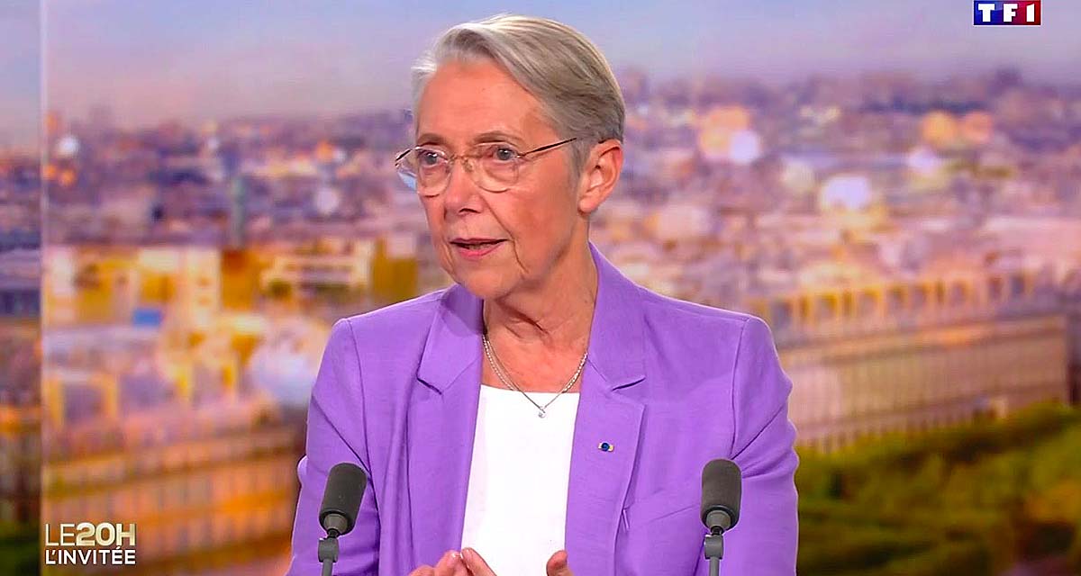 Elisabeth Borne s’écroule sur TF1