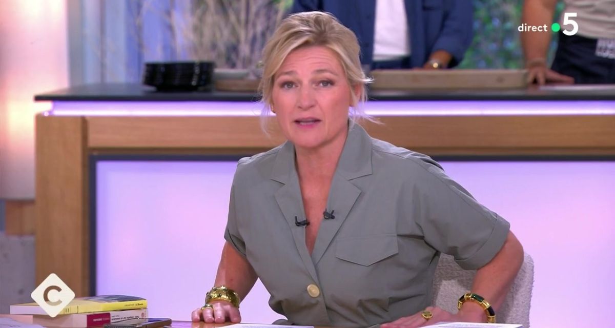 C à vous : Anne-Élisabeth Lemoine à deux doigts de provoquer un incendie