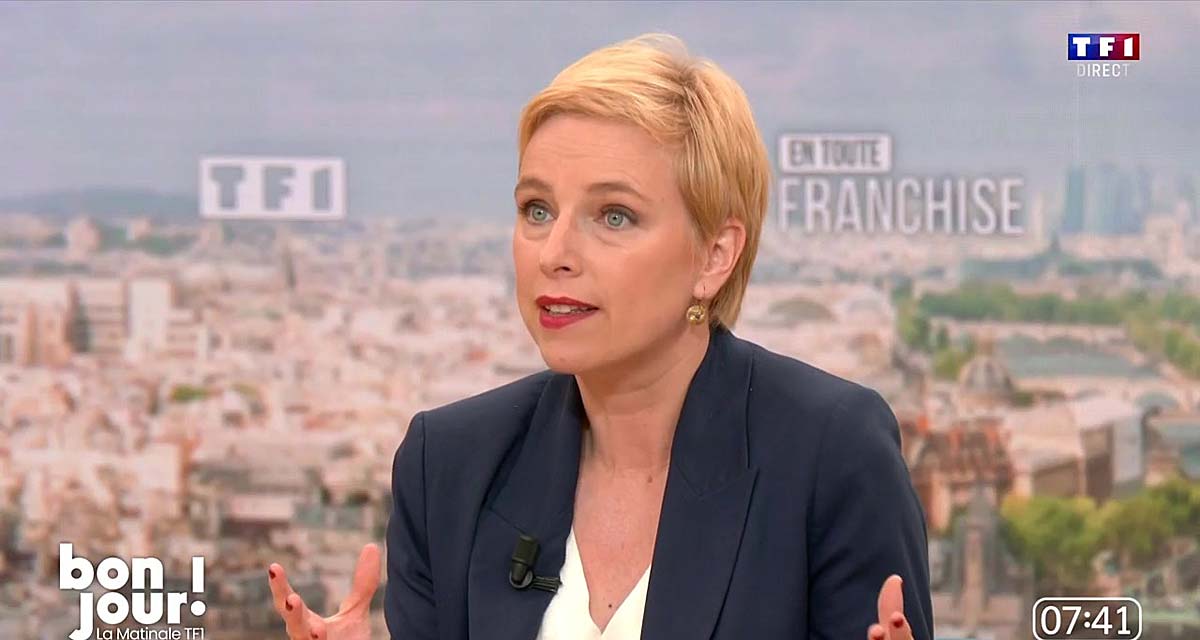 Clémentine Autain s’écroule sur TF1