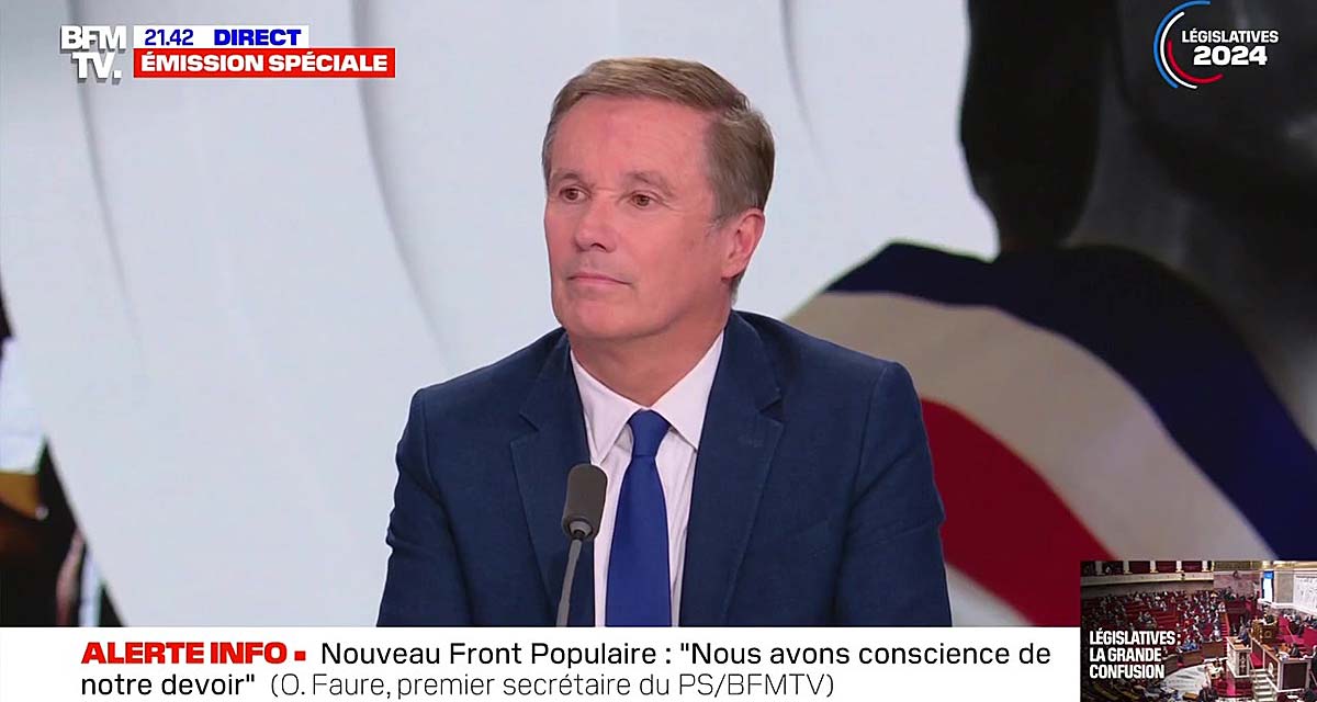 Nicolas Dupont-Aignan pète les plombs, chaos sur BFMTV