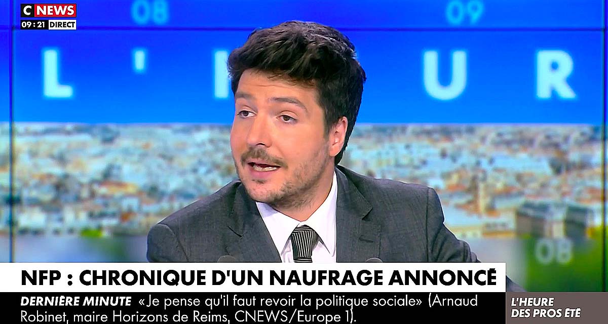 L’heure des Pros : Eliot Deval attaque Anne Hidalgo sur CNews après son plongeon