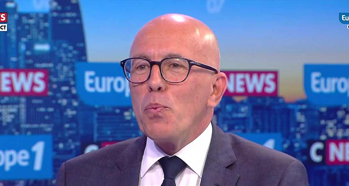 Éric Ciotti : incident en direct sur CNews