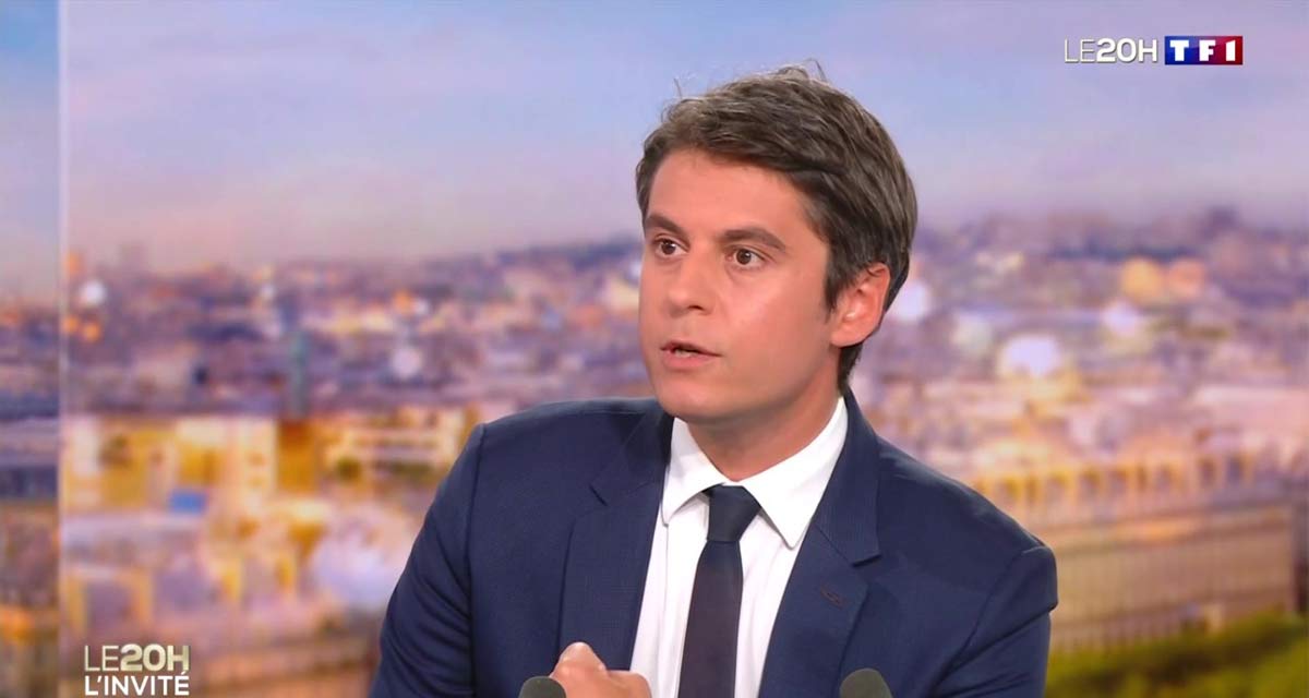 Gabriel Attal : cette incroyable nouvelle qui vient de tomber après son passage sur TF1