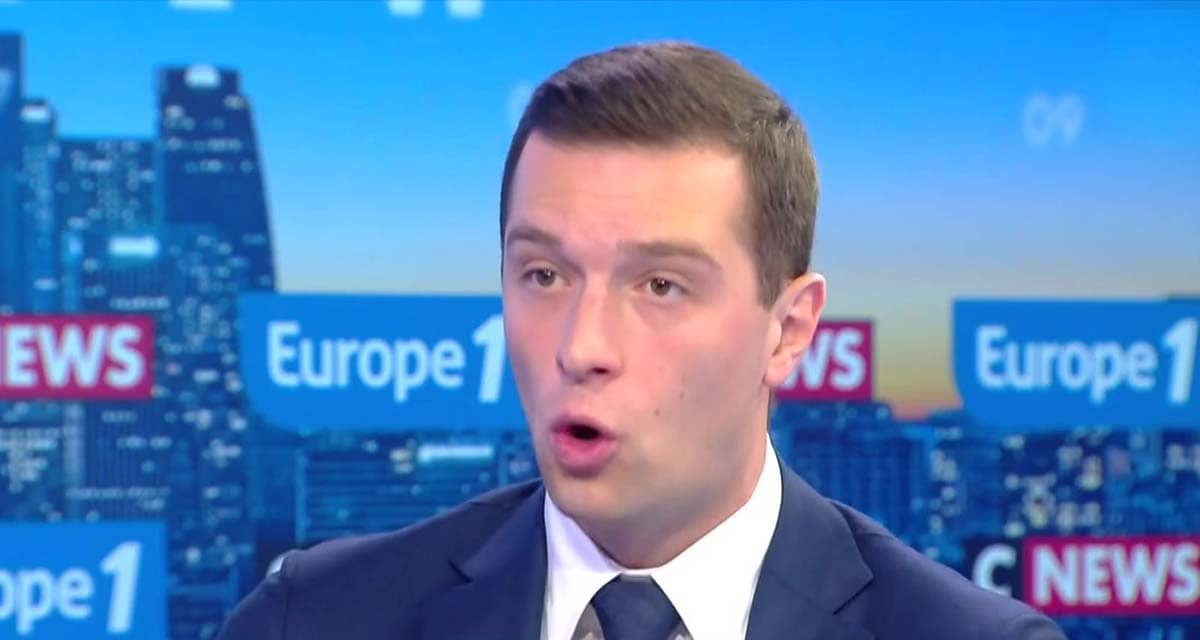 Jordan Bardella explose sur CNews