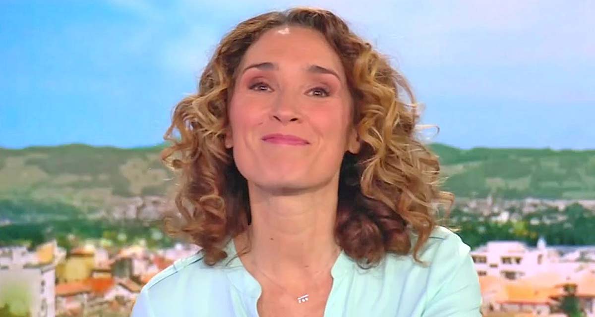 Marie-Sophie Lacarrau au bord des larmes au JT 13H de TF1