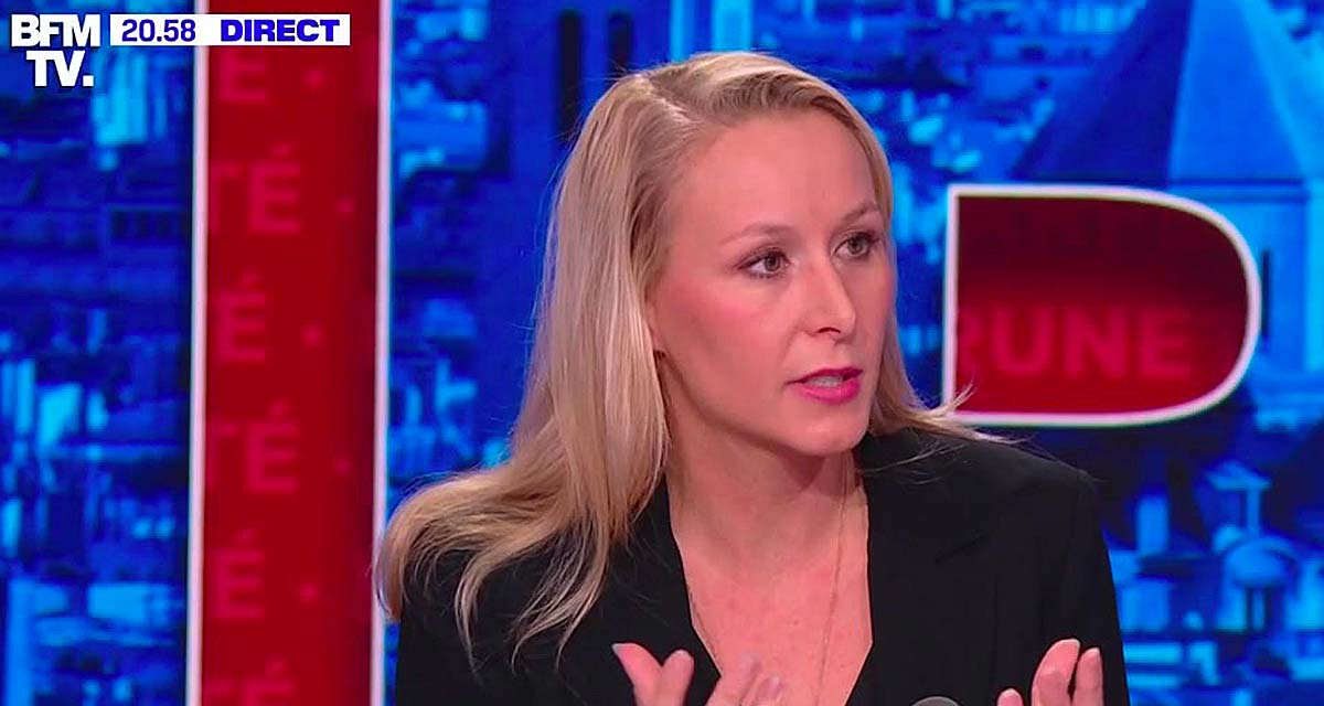 Marion Maréchal accusée, elle quitte le plateau en direct