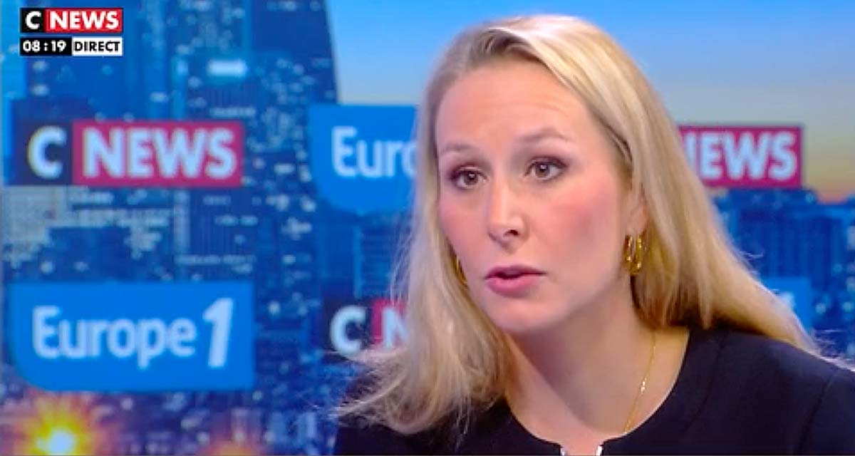 Marion Maréchal s’écroule sur CNews