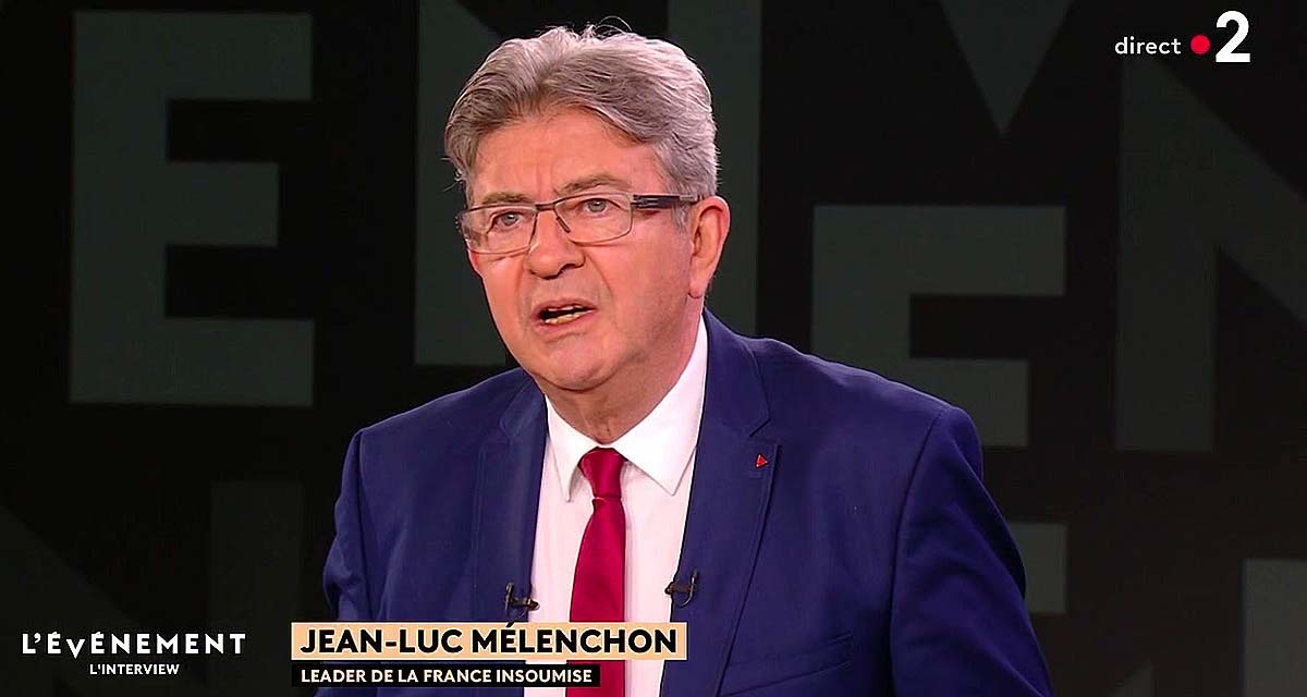 Jean-Luc Mélenchon s’écroule sur France 2