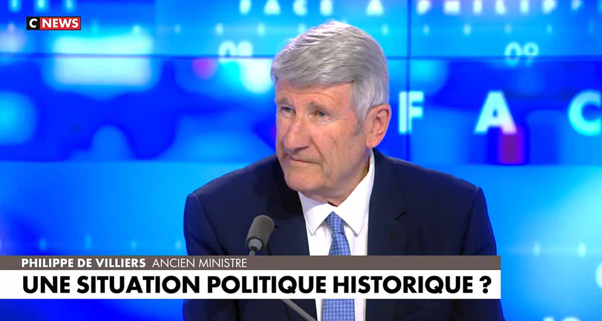 Philippe de Villiers privé d’adieu sur CNews