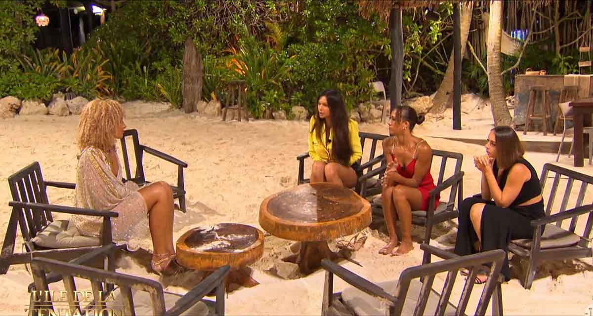 L’île de la tentation : Enah trompe Chloé avec Karine, les images chocs (spoiler) 