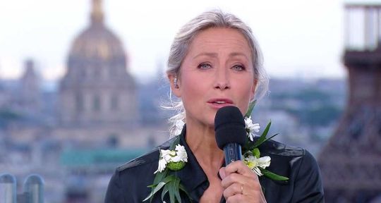 Anne-Sophie Lapix quitte le JT et reçoit un cadeau, son message d’adieu