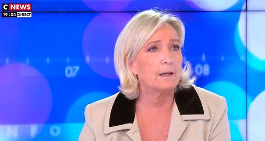 Marine Le Pen se plaint de CNews, malaise en direct