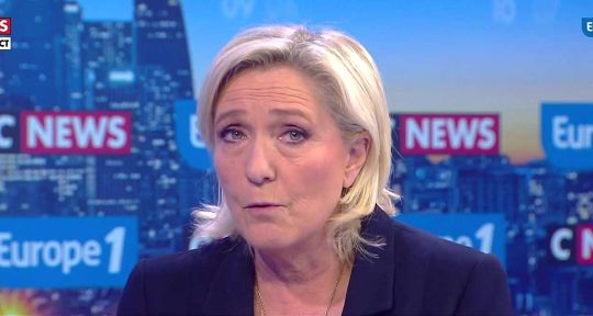 Marine Le Pen explose sur CNews