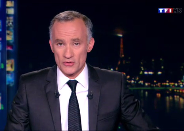 Gilles Bouleau devance David Pujadas à 20 heures