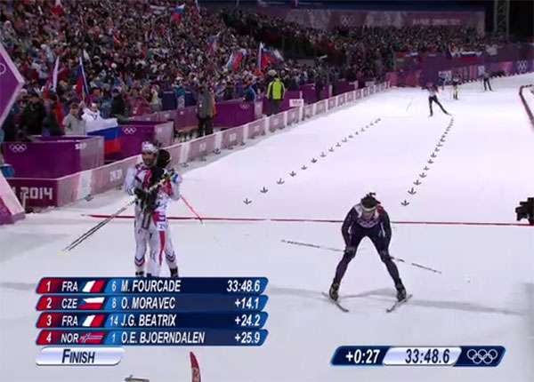 Jeux Olympiques de Sochi : Martin Fourcade en or, France 2 championne des audiences