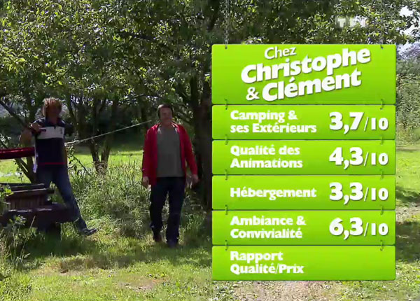 Bienvenue au camping : un séjour « affreux » chez Christophe et Clément