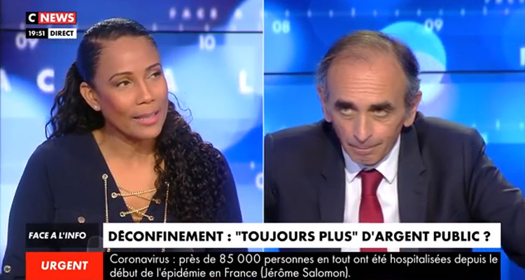 Face à l’info : Eric Zemmour rétrogradé, Christine Kelly régale CNews en audience